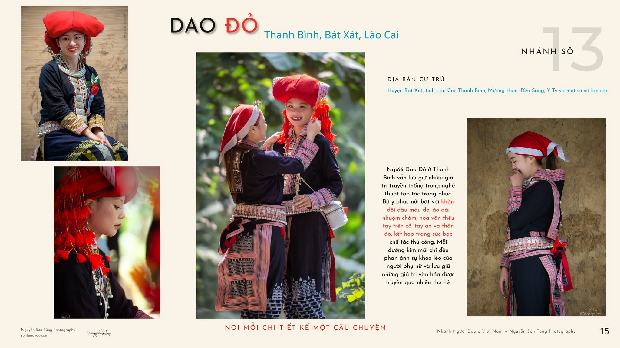 DAO ĐỎ – NHÁNH SỐ 13