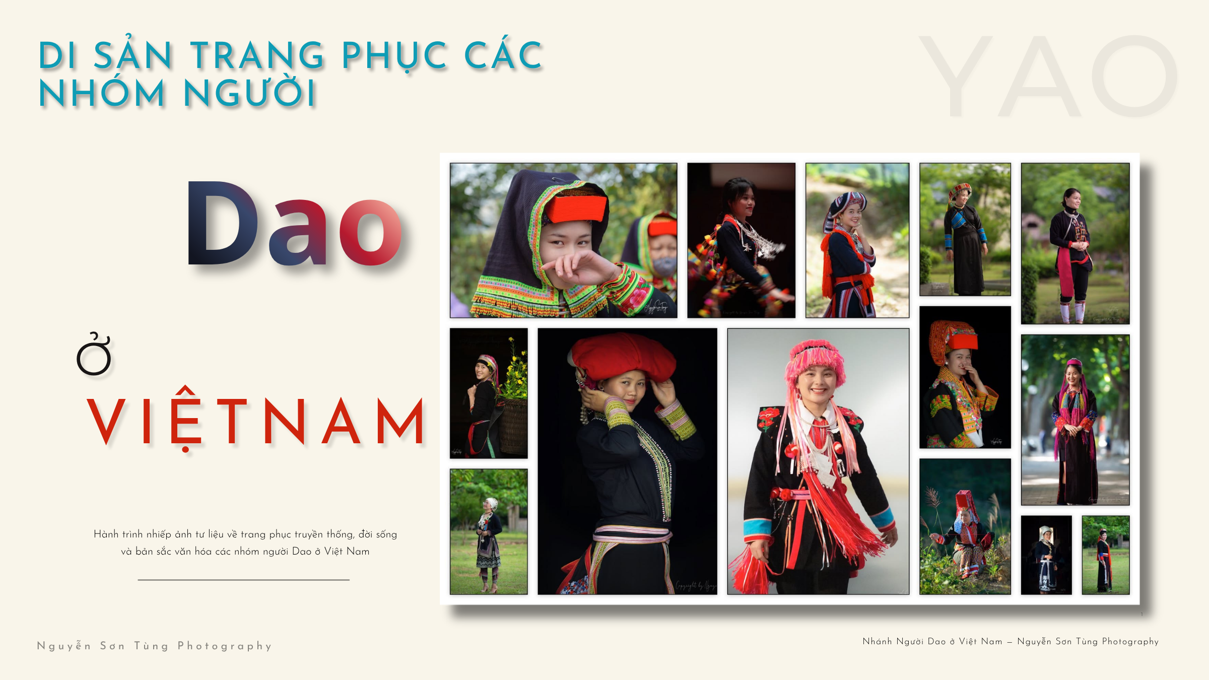 Di san trang phuc cac nhom nguoi Dao o Viet Nam