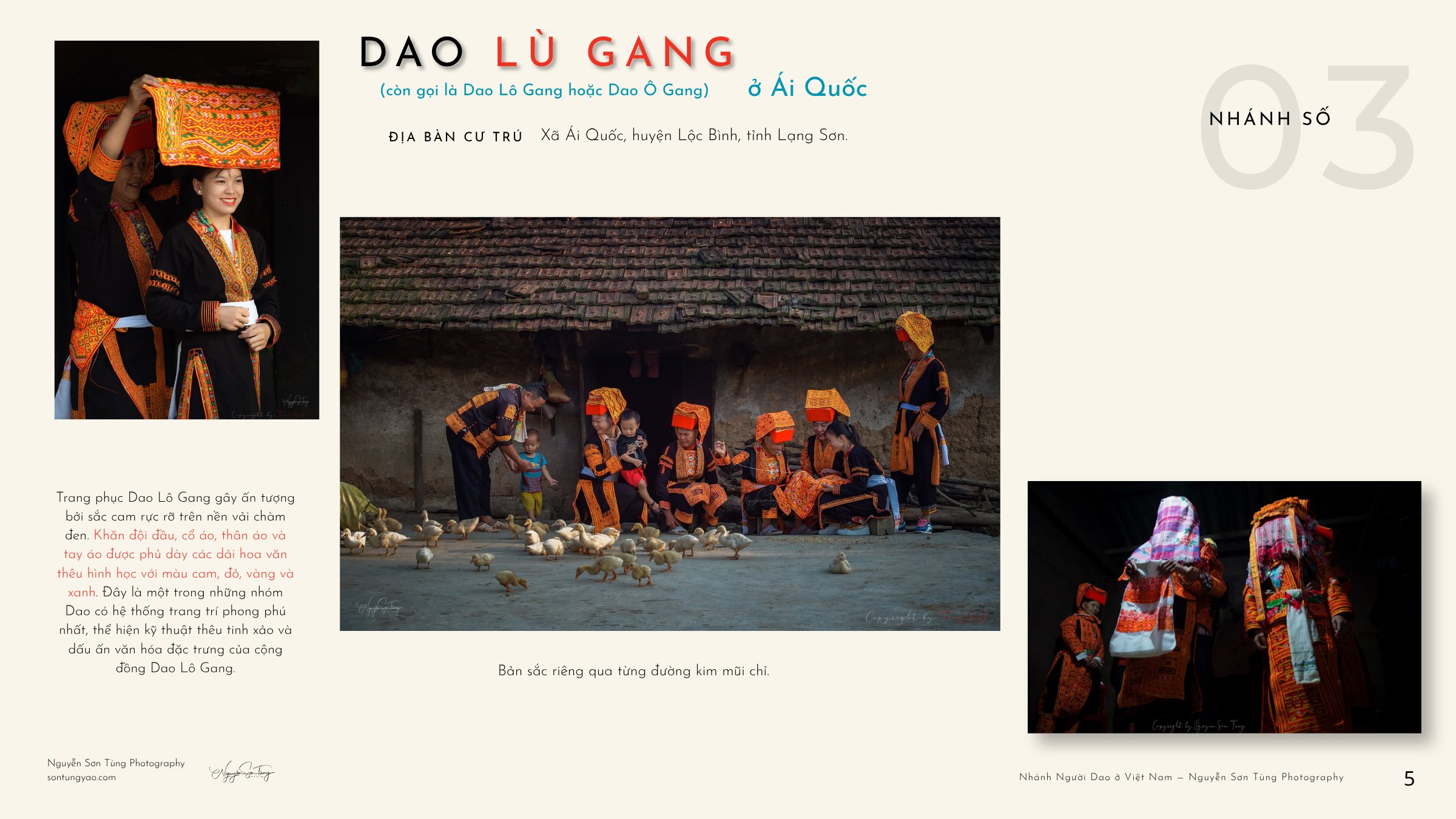 DAO LÙ GANG ở Ái Quốc – NHÁNH SỐ 03