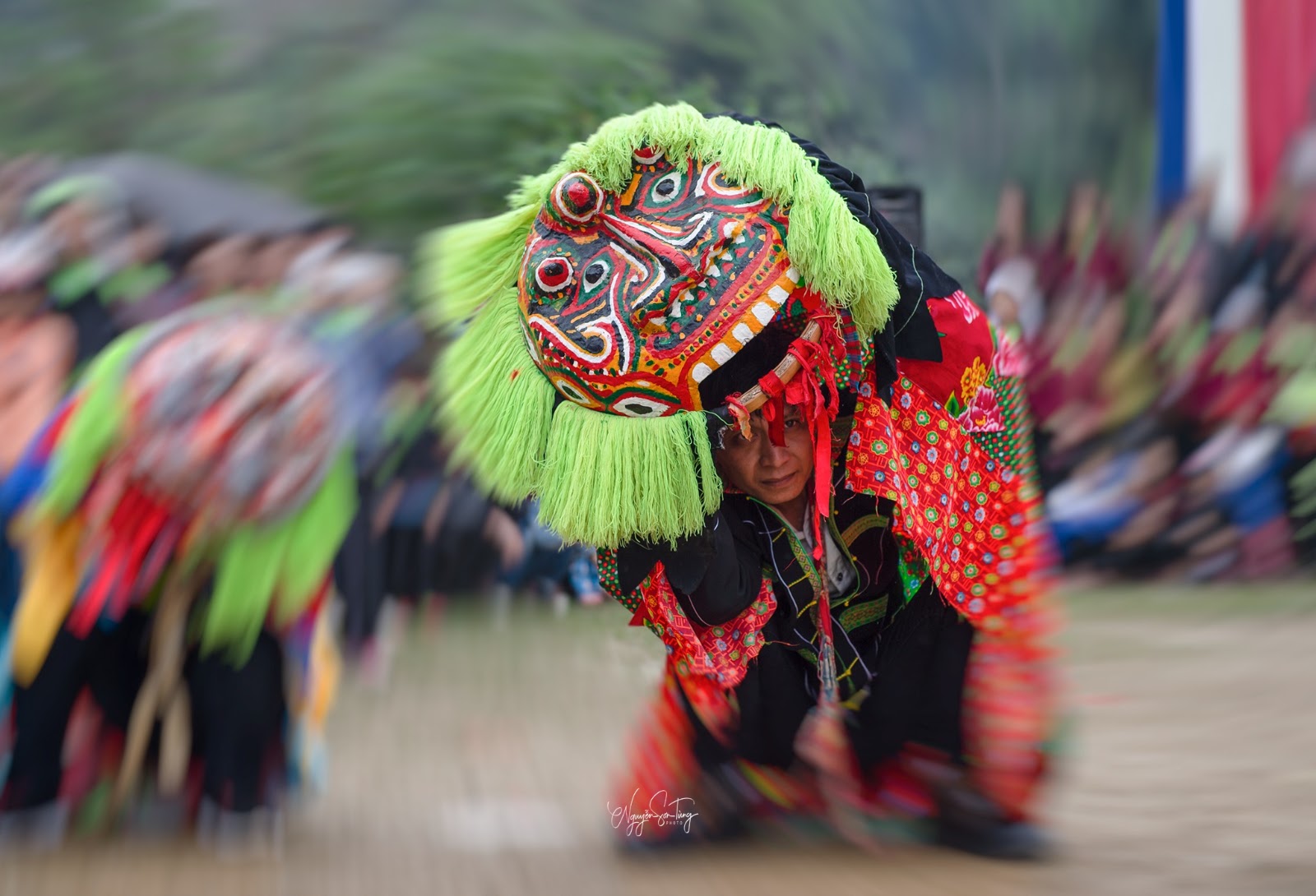 Múa sư tử mèo Hải Yến