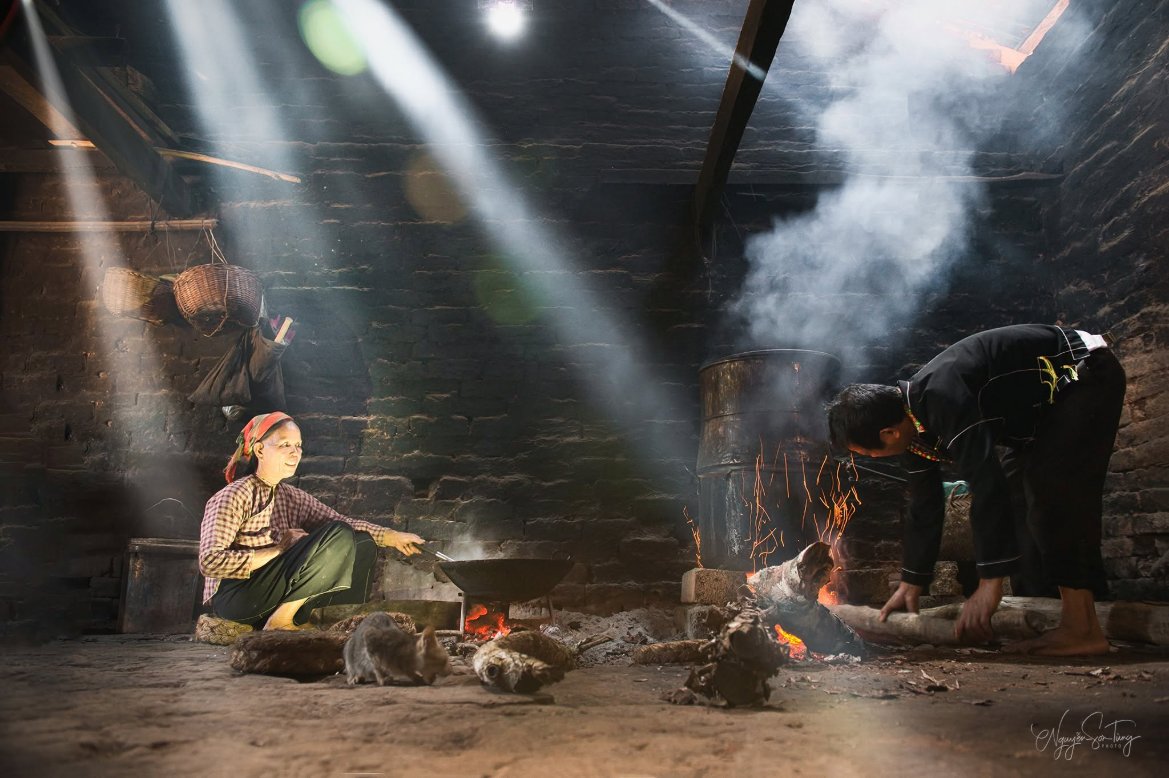 Bếp lửa gia đình
